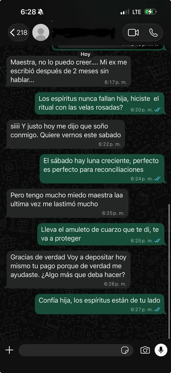 Testimonio de cliente - Maestra Carmen